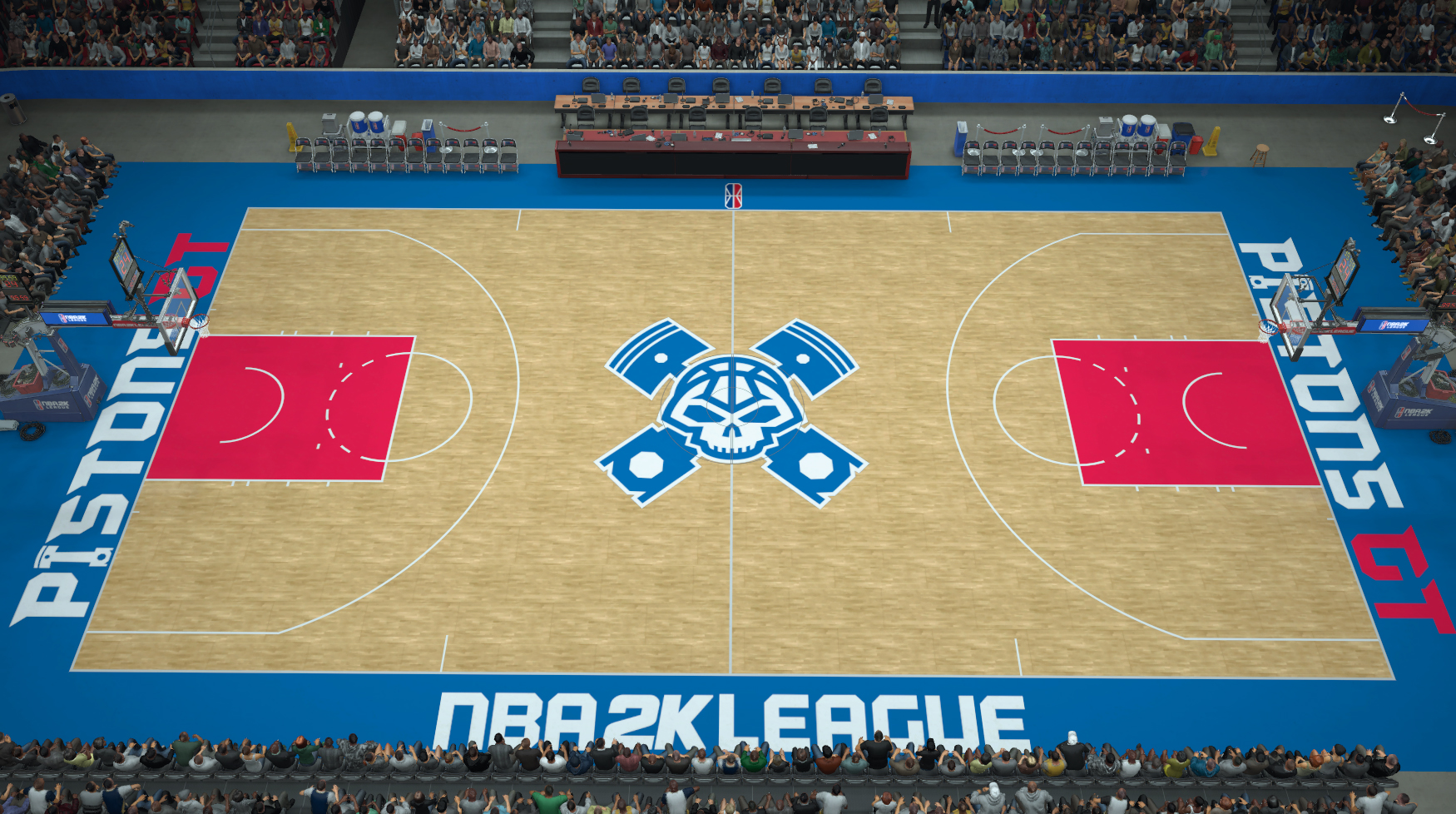 Pistons GT Unveils Home Court Rendering Pistons GT